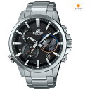 【割引クーポン配布 11/21 9:59迄】【数量限定】【新品】【国内正規品】CASIO/カシオ EQB-600D-1AJF EDIFICE TIMETRAVELLER 腕時計 ◆