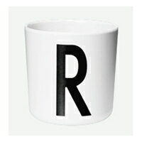 【数量限定】 20201000R DESIGN LETTERS AJ melamin cup R デザインレターズ THE KIDS COLLECTION ( 北欧 アルネ ヤコブセン タイポグラフィ デザイン ) カップ コップ 名前 出産祝い 男の子 女の子 【あす楽】