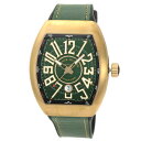 フランクミュラー FRANCK MULLER ヴァンガード VANGUARD メンズ 時計 ウォッチ V45SCDT CIR GR グリーン文字盤