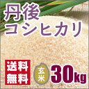 新米 丹後コシヒカリ玄米30kg (28年産)送料無料