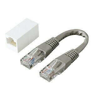 LANケーブル変換アダプター カテゴリ5e （カテゴリー5e） RJ-45 （RJ45） クロス変換キット 配線 延長 【サンワサプライ】