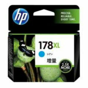 純正インク HP HP178 CB323HJ （シアン・増量タイプ） プリントカートリッジ 【ヒューレットパッカード】