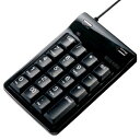 テンキー ブラック USBハブ付 メンブレンキー USBテンキー 【サンワサプライ】