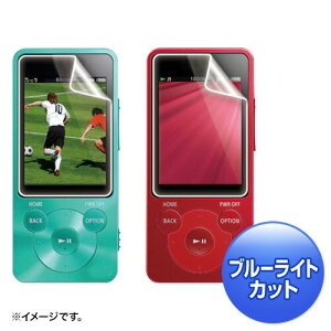 ウォークマン 液晶フィルム WALKMAN S780/E080シリーズ用 ブルーライトカット・指紋防止・光沢フィルム [PDA-FSE1KBC]【サンワサプライ】【ネコポス対応】【楽天BOX受取対象商品】