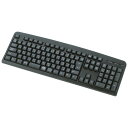 日本語109キーボード(USB・ブラック)