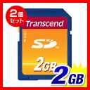 SDカード 2GB 永久保証 Wii対応 SDメモリーカード Transcend ［TS2GSDC］