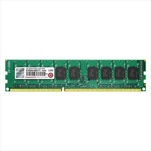 増設メモリ 4GB デスクトップパソコン用 DIMM DDR3-1333 PC3-10600 Transcend 増設メモリー［TS512MLK72V3N］【トランセンド】