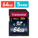 SDXCカード Ultimate 64GB 高速Class10 SDカード Trancend ［TS64GSDXC10］