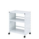 ファイルワゴン(W550×H700mm) 本棚 a4 キャスター付き 収納