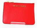 マイケルコース (MICHAEL KORS) アウトレット コインケース キーリング付 カードケース★35F7GTVU1L 635 DK SANGRIA サングリア 赤 RED レッド【新品】