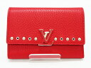 【ルイヴィトン】 LOUISVUITTON コンパクト財布 ポルトフォイユカプシーヌ ★ M62301【中古】
