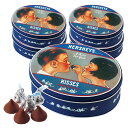 [送料無料] アメリカお土産 | ハーシー HERSHEY'S ノスタルジックキスチョコレート 5缶セット【182007】