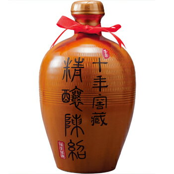 ★送料無料★[台湾土産] 精醸陳年10年紹興酒 3リットル（台湾お土産 ハネムーン 海外土産）