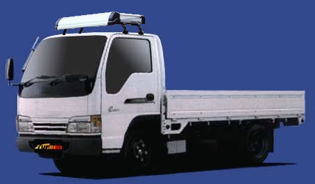 TUFREQ（タフレック）KL42ルーフキャリアKシリーズ（トラック・アルミ仕様）ダイナ/アトラス10・20系コンドル10・20系/タイタン/エルフ