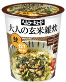 【アウトレットバーゲン】ヘルシーキューピー大人の玄米雑炊 鮭 1食分【マラソン201207_日用品】【RCPmara1207】1食127kcal