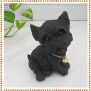 横浜炭物語 風水ドッグ犬シリーズ ヨークシャテリア 置物 お...