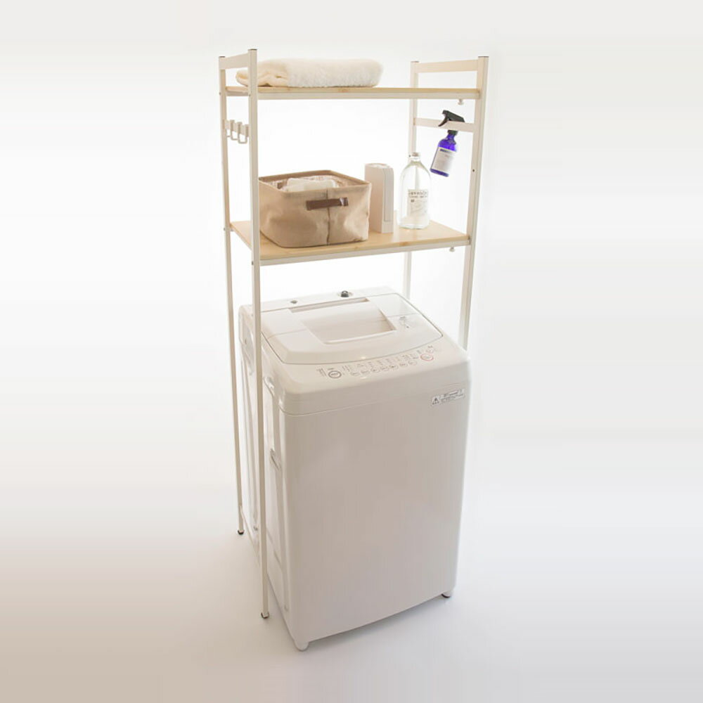 ランドリーラック ランドリー 収納 洗濯機ラック [nsp ランドリーラック] ランドリー収納 洗濯...:sarasa-designstore:10000056