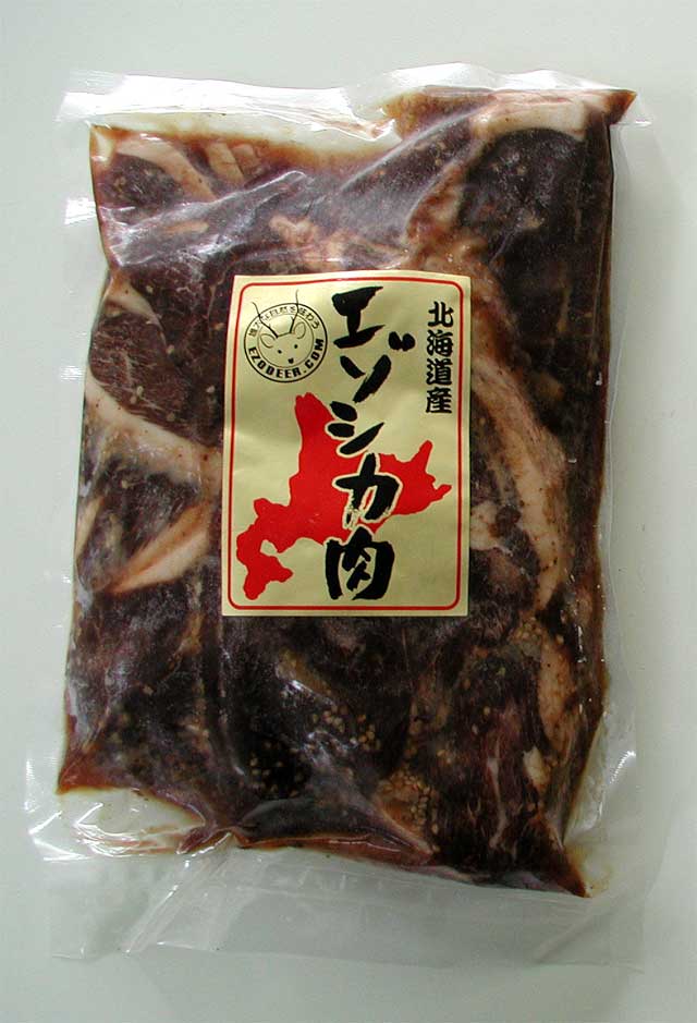 [エゾ鹿肉味付カルビ]1000g