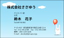 【オリジナル名刺印刷】ポップ&カジュアル名刺[P_