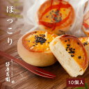 お祝い プレゼント ギフト 和菓子 内祝い 【なると金時 使用】 芋餡饅頭「ほっこり」10個入【化粧箱入】(出産祝い お祝い 金時芋 鳴門 芋 きんとき 京都 高級 お取り寄せ 笹屋昌園 出産内祝い スイーツ お土産 京都土産)