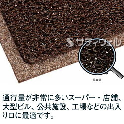 【送料無料】【受注生産品】3Mノーマッドマットエキストラ・デューティシート:900mm×1,500mm茶【HLS_DU】