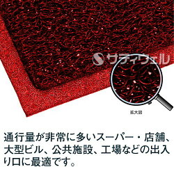 【送料無料】【受注生産品】3Mノーマッドマットエキストラ・デューティシート:900mm×1,500mm赤【HLS_DU】