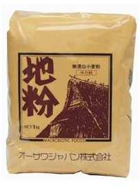 【オーサワジャパン】地粉（中力粉）　1kg×5袋【キャンセル不可】【RCPdec18】