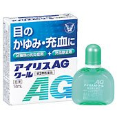 アイリスAGクール　14ml　【第2類医薬品】【RCPdec18】○目のかゆみ・充血に《抗炎症剤・充血除去剤配合》!