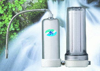 ○ツインタイプ還元活性水生成器ビオネ 安らぎの水 ありがとう 処理能力 75000L