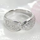 pt900【0.67ct】ダイヤモンド パヴェ リング【送料無料】【刻印無料】【品質保証書付】【代引手数料無料】/プラチナ パヴェダイヤ ダイア 指輪 レディース ギフト プレゼント【楽ギフ_包装】