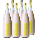 【22日9:59まで3倍】にいだしぜんしゅ にごり(生もと純米酒) 1800ml×6本セット 仁