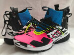 ナイキ NIKE × ACRONYM AIR PRESTO MID アクロニウム エア プレスト ミッド RACER PINK/BLACK/PHOTO BLUE/WHITE ah7832-600 スニーカー
