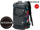 【国内正規品】 ニクソン NIXON - 【日本限定商品】 LANDLOCK2 BACKPACK BLACK/PARADISE ランドロック2 バックパック バッグブラック/パラダイス 黒/花柄 リュック 【JAPAN LIMITED】 【smtb-m】1215_NIXON_LANDLOCK II