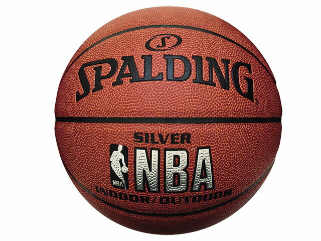 スポルディング SPALDING - シルバー バスケット ボール 茶×銀 SILVER BALL 【6号サイズ】 