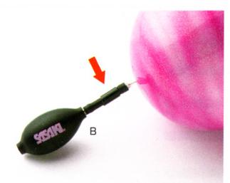2012-2013　　ササキ (SASAKI) 　ボール用ポンプ　体操用ボールポンプ　M22P