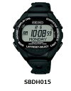 15%OFF! SEIKO セイコー スーパーランナーズ EX オールブラック ランニングウォッチ SBDH015