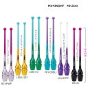 2020 メーカーお取り寄せ商品です! ササキ (SASAKI) グラデーションラバーショートクラブ(ジョイントホール加工) こん棒 新体操用手具 輝くラメをたっぷりまとった美しいクラブ♪ M34JKGHF 40.5cm