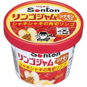 【ya】 ソントン Fカップ リンゴジャム シナモン入り(135g)