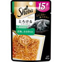 【訳あり】 シーバアミューズ 15歳以上 とろけるシーフードスープ 細かめ お魚、ささみ添え (40g) 高齢猫用 キャットフード