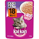 【訳あり】 カルカン 18歳から まぐろ あじ入り (70g) 高齢猫用 キャットフード