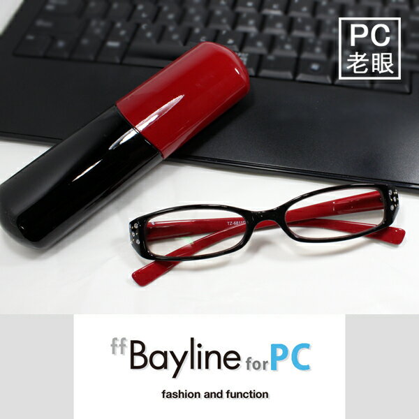 Bayline(ベイライン)／PC機能付きリーディンググラス(老眼鏡) ラインストーン バ…...:scefi:10006510