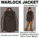 中古品 購入可 16-17 SCAPE WARLOCK JACKET エスケープ ウェア ダウンベスト付き スノーボードウェア ジャケット MENS/メンズ レンタルウエア fy16REN07