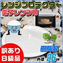 レンジプロテクター〔樹脂製26cm円形皿〕【訳有りB級品】 電子レンジ専用(オーブン非対応) フラットテーブル・ターンテーブルタイプ兼用 電磁波対策 効果永久 送料無料 《食材の栄養素と生体情報を温存するお皿》