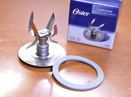 オスタライザーブレンダー部品未使用新品純正6枚ブレード(替刃)+パッキン・セットフュージョンブレード
