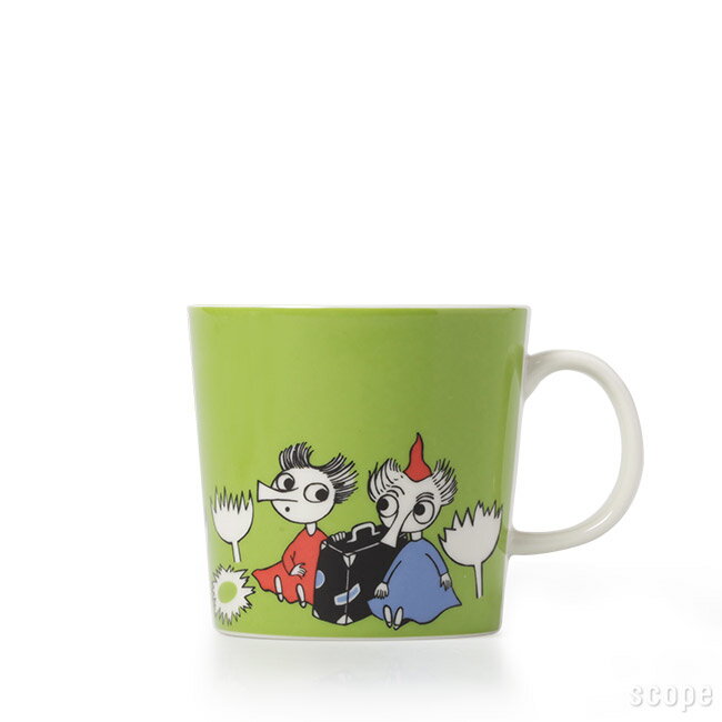 Arabia (アラビア) Moomin (ムーミン) マグ トフスランとビフスラン【Arabia　ムーミンマグ　トフスランとビフスラン】　正規輸入品／トーベ・ヤンソンが描く世界が伝わるアラビア社のムーミンマグシリーズはプレゼントにもおすすめです