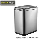 EKO(イーケーオー) ステンレス製ゴミ箱(ダストボックス) ティナ タッチビン 20L シルバー EK9177MT-20L ステンレスの美しい輝きが魅力のスタイリッシュなゴミ箱♪ 送料無料