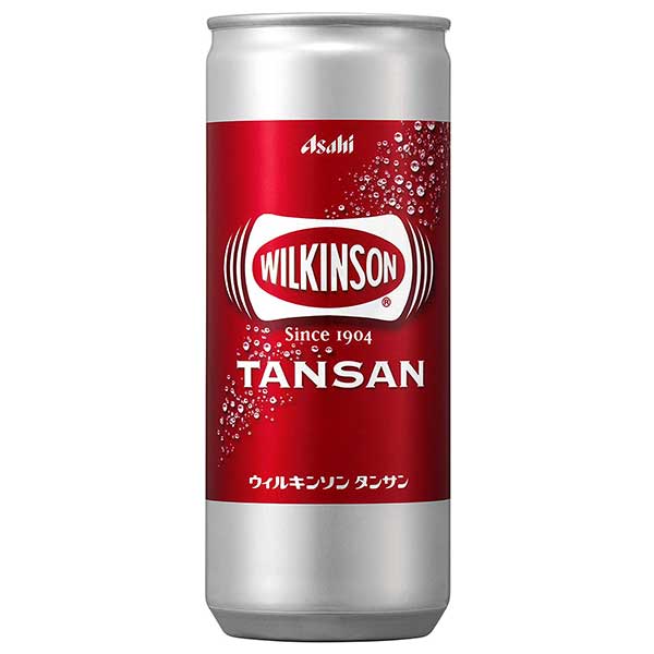 【ポイント2倍9/15限定】アサヒ ウィルキンソン タンサン [缶] 250ml x 20本[ケース販売] 送料無料(本州のみ) [アサヒ飲料 日本 飲料 炭酸飲料 2T201]ギフト プレゼント 敬老の日 クリスマス お歳暮