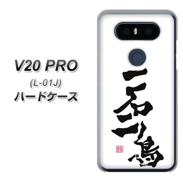 docomo V20 PRO L-01J ハードケース / カバー【OE844 一石二鳥 素材クリア】 UV印刷 ★高解像度版(docomo V20 PRO L-01J/L01J/スマホケース)