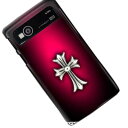 高解像度版 MEDIAS LTE N-04D ケース/カバーdocomo MEDIAS LTE N-04D ケース 特殊印刷カバー 【249 クロスレッド】★液晶保護フィルム付(N-04D用)★高解像度版【デザイン・柄が豊富なスマホケース(case)専門店】