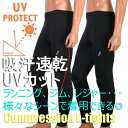 【あす楽】(パケット便200円可能)FILA(フィラ)メンズ・COMPロングタイツ 吸水速乾/UVカ...